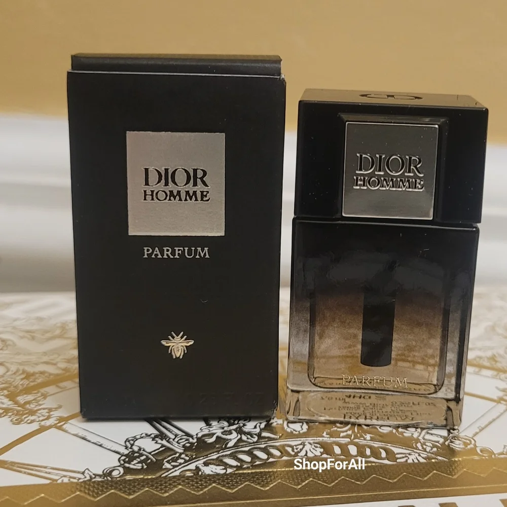 DIOR HOMME Mini Collectible Bottle Travel 7.5mL / 0.34 oz NEW in BOX